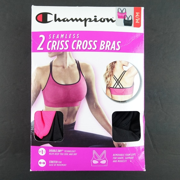 champion criss cross bra